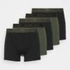 Pier One 5 Pack - Onderbroeken -Black/Khaki 2 Pier One 5 Pack - Onderbroeken -Black/Khaki -Mode Verkoop 00955010cec94d048deaec05ec199c27