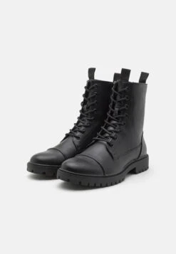 Pier One Unisex - Veterboots - Black -Mode Verkoop 016b048d3f084f38b05ae0c8100f2783