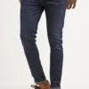 Pier One Slim Fit Jeans - Dark Blue Denim -Mode Verkoop 0763beb762b0496ca289f6686c5278cd
