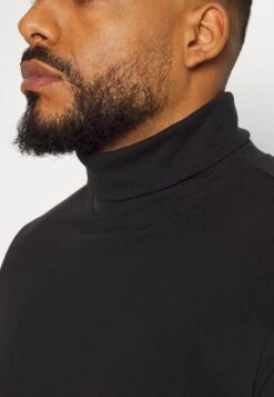 Pier One Longsleeve - Black -Mode Verkoop 07f006befe04440c8b81c058253edda7