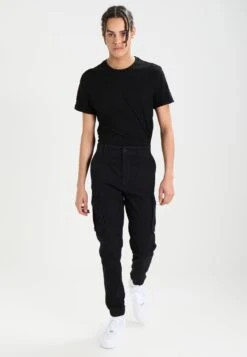 Pier One Cuffed Skinny Trouser- Cargobroek - Black -Mode Verkoop 0be43ae7598e45609b5694b3bd678258