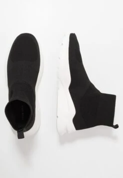 Pier One Sneakers Hoog - Black/White -Mode Verkoop 10ccf7ff9f224e04a47124c133fa2a1f