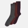 Pier One 3Pack - Sokken - Dark Green/Orange/Bordeaux -Mode Verkoop 1189c863a8cb47e6809f3af9086f140f