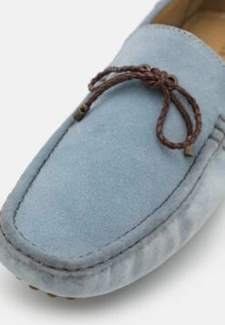 Pier One Leather - Mocassins - Blue -Mode Verkoop 129980675ec24134a37f91e7040c3f24
