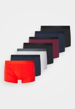 Pier One 7 Pack - Onderbroeken - Black /Dark Blue/Red -Mode Verkoop 13e96ecbe2ee46e09465fd0c45733923