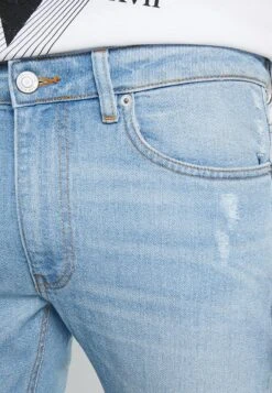 Pier One Skinny Fit - Jeans Skinny Fit - Bleached Denim -Mode Verkoop 155e668729614be69ec98e26886ee352