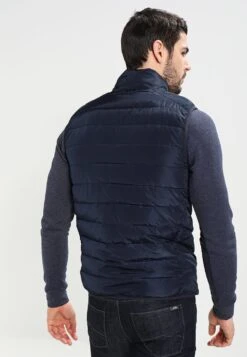 Pier One Bodywarmer - Dark Blue -Mode Verkoop 1649f2a7188f4852bbf8c88b9eca1e50