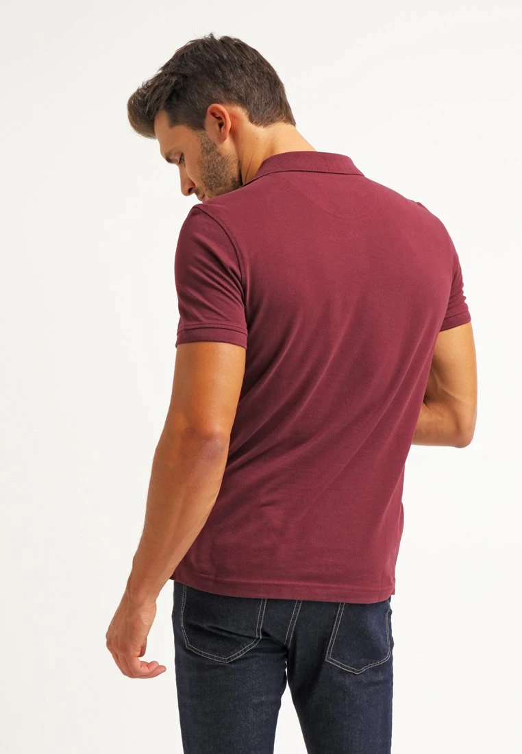 Pier One Poloshirt - Bordeaux 5 Pier One Poloshirt - Bordeaux - Afbeelding 3