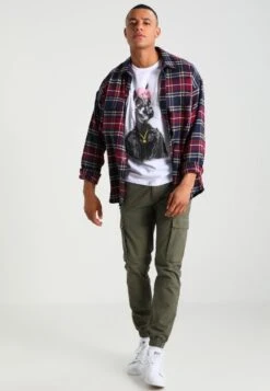 Pier One Cargobroek - Olive -Mode Verkoop 19b1bc7d18e74e8980c85d0ee8a6bb1f