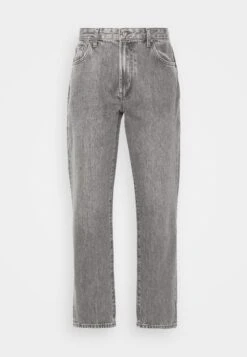 Pier One Mid Raise Straight Fit - Relaxed Fit Jeans - Grey Denim -Mode Verkoop 1ad950d90ebd4594933dd7fde67fc385