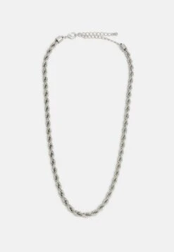 Pier One Set - Ketting - Silver-Coloured/Black -Mode Verkoop 1d997cc14a2745d7b22ce0ae3eb33e16