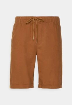 Pier One Linen Blend Drawcord Shorts- Shorts - Brown -Mode Verkoop 1ea4e2e885224bdf9790c588673025ff