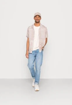 Pier One Unisex - Overhemd - Beige -Mode Verkoop 213679c64aaa4615b96d8d8b16a50a47