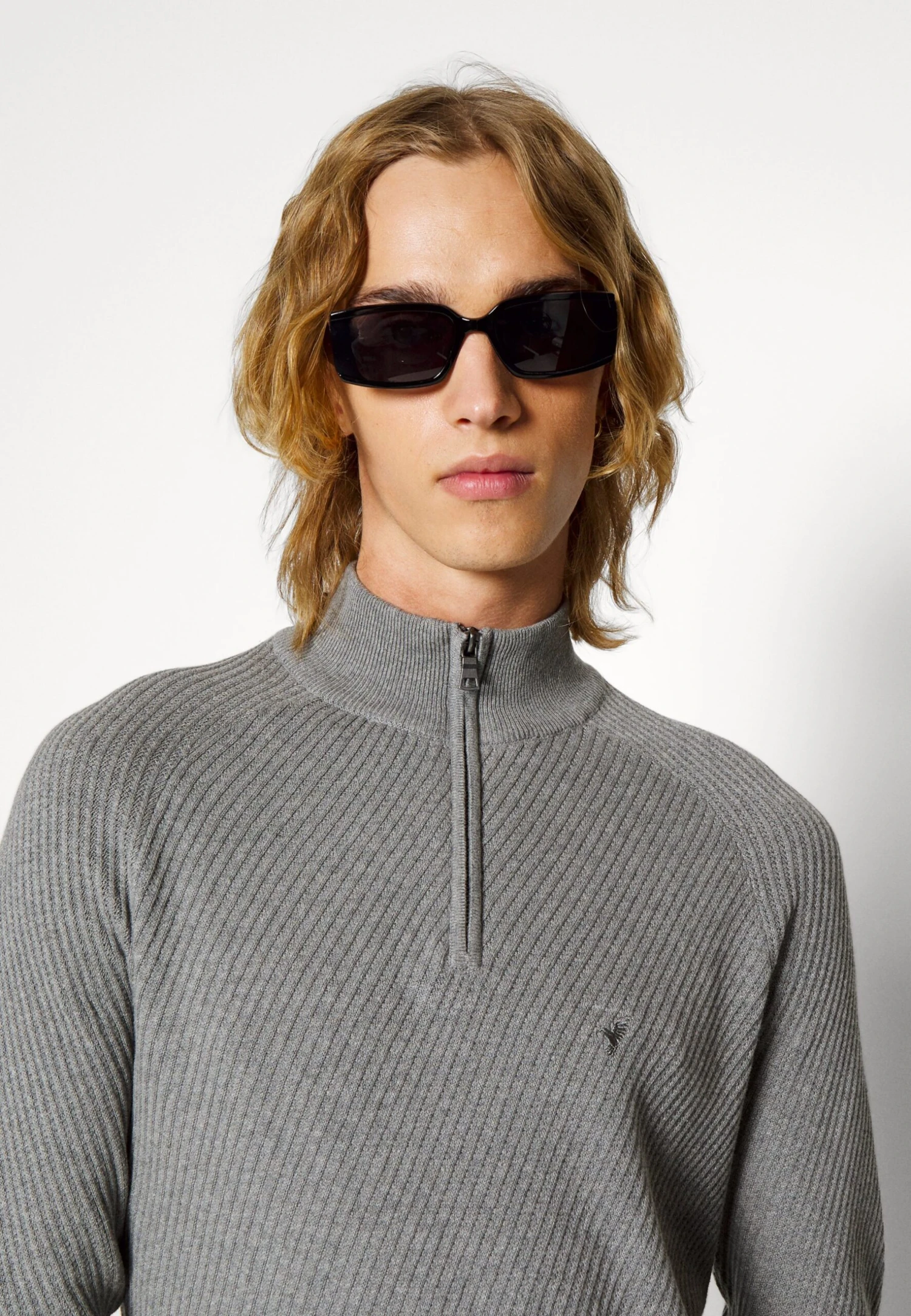 Pier One Trui - Mottled Grey 6 Pier One Trui - Mottled Grey - Afbeelding 4