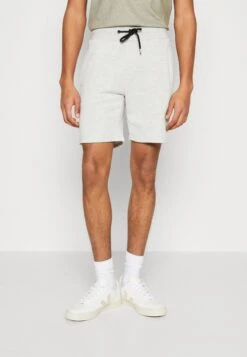 Pier One 2 Pack - Shorts - Grey/Beige -Mode Verkoop 2fa60b63299449a6aa1a40d435899a33