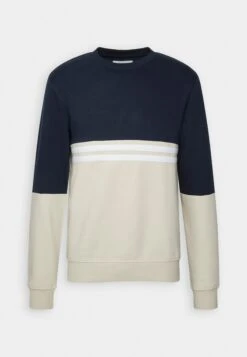 Pier One Sweater - Blue/Grey 11 Pier One Sweater - Blue/Grey -Mode Verkoop 37e4f32d6171485bb40fb23550127988