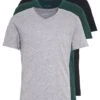 Pier One 3 Pack- T-Shirt Basic - Black, Grey, Green 1 Pier One 3 Pack- T-Shirt Basic - Black, Grey, Green -Mode Verkoop 52134d96565747c2b7ae7569c6f97bb0