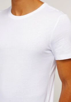 Pier One 2 Pack - T-Shirt Basic - White/Black -Mode Verkoop 5263f78b1e87481ea0e824d35031cd9e