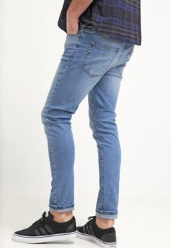 Pier One Slim Fit Jeans - Light Blue Denim -Mode Verkoop 56d3c6b55b1448efa1c9321637ab793a