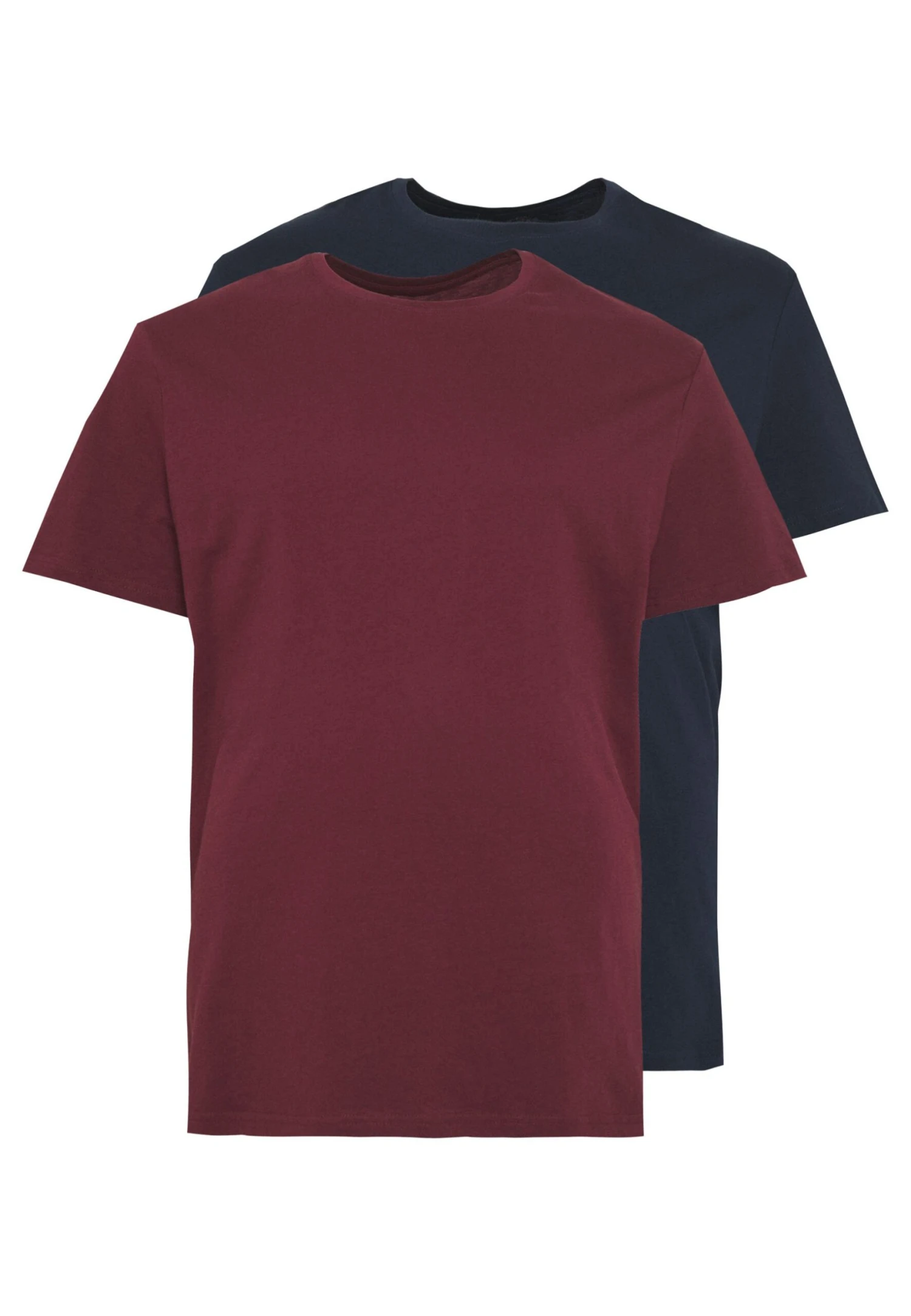 Pier One 2 Pack - T-Shirt Basic - Dark Blue/Bordeaux 7 Pier One 2 Pack - T-Shirt Basic - Dark Blue/Bordeaux - Afbeelding 5