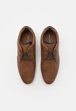 Pier One Sportieve Veterschoenen - Cognac/White -Mode Verkoop 640bfce7340948fdabf914861e9bbb2b