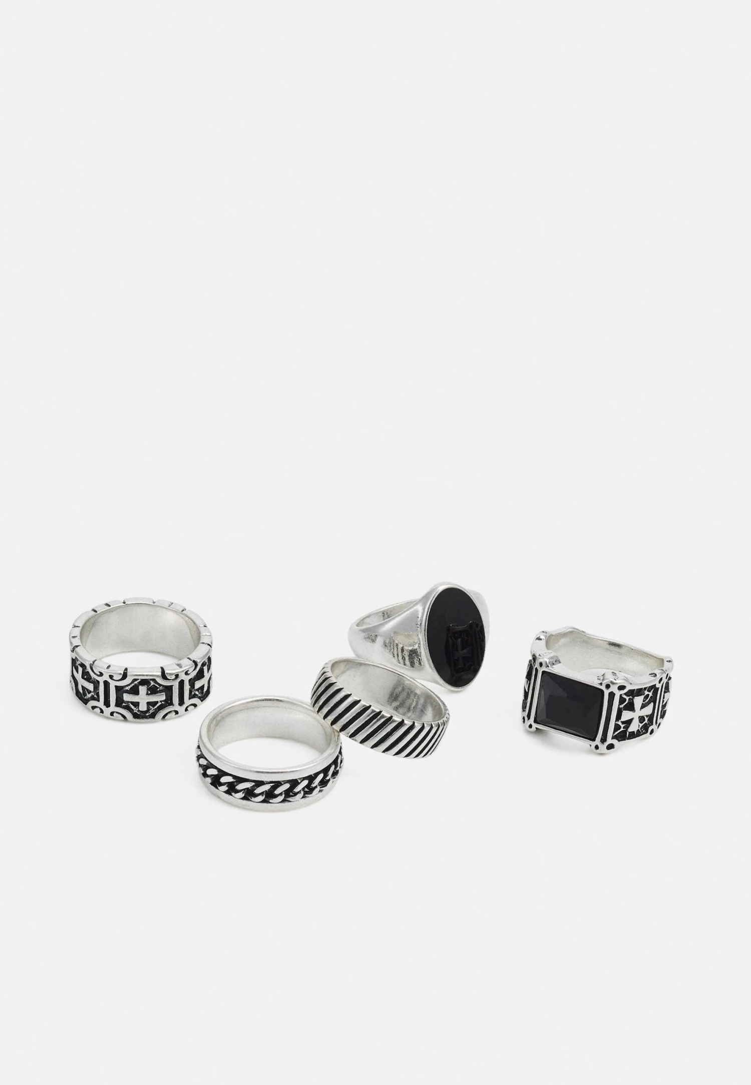 Pier One 5 Pack - Ring - Silver-Coloured 5 Pier One 5 Pack - Ring - Silver-Coloured - Afbeelding 3
