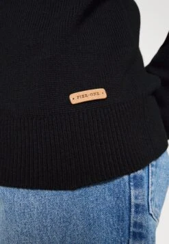 Pier One Structure Block High Collar - Vest - Black -Mode Verkoop 6a3d75ac81f349948e6db8598e9da725