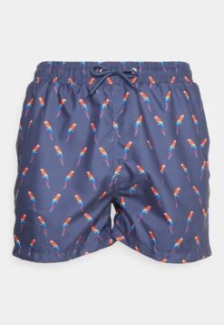 Pier One Zwemshorts - Dark Blue/Multi-Coloured -Mode Verkoop 73e95afd101847398c2a63e14ca5042c