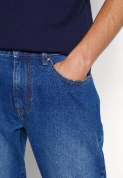 Pier One Slim Fit Jeans - Blue -Mode Verkoop 7409a2a46c5d4f4da4db0662a820af97