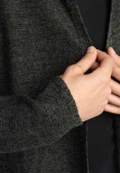 Pier One Vest - Black/Olive -Mode Verkoop 77cc56baa8d64ff08fd27eaa2cfca327