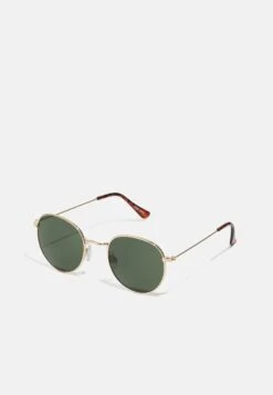 Pier One Unisex - Zonnebril - Gold-Coloured/Green