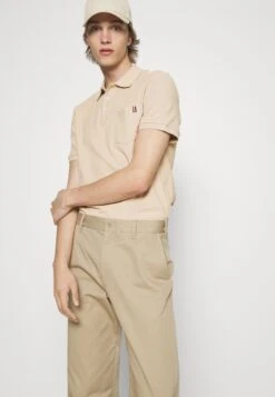 Pier One Tricolore Trim- Poloshirt - Beige -Mode Verkoop 8d06dd42bf464111bd9425a13e952971