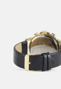 Pier One Unisex - Chronograaf - Black/Gold-Coloured -Mode Verkoop 90d43c9a2ce14828a3d3865357544496