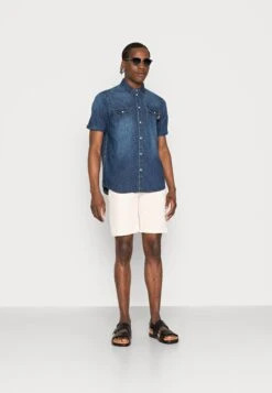 Pier One Overhemd - Dark Blue -Mode Verkoop 93d2705da9c748659f49fb3a10327f52