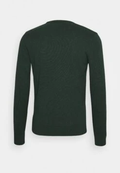 Pier One Basic Crewneck - Trui - Mottled Dark Green -Mode Verkoop 969fbb21a70c4a419db7918e1d788cea