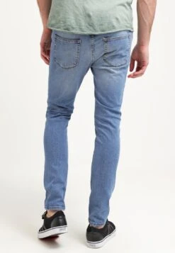 Pier One Slim Fit Jeans - Light Blue Denim -Mode Verkoop 9ce69a79e7f24d82919ce673ea1c8949