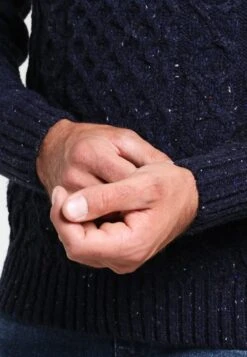 Pier One Trui - Mottled Dark Blue -Mode Verkoop a048db5e31ba4f3589df0abe92fd4cb7