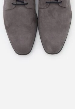 Pier One Leather - Veterschoenen - Grey -Mode Verkoop a0f7474e36804ee19a4dfbc56df88ce5