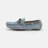 Pier One Leather - Mocassins - Blue -Mode Verkoop abc3cdfa856745a4b0b0a8e45f102a5d