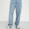 Pier One Relaxed Fit Jeans - Light Blue Denim -Mode Verkoop b9c1bf97d40043efacca132e1e2a0122