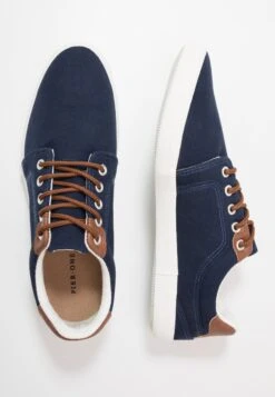 Pier One Unisex - Sneakers Laag - Dark Blue -Mode Verkoop cb0267bca5cc4d00a6afd8fcf8dc3fe2
