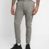 Pier One Cuffed Skinny Trouser- Cargobroek - Grey -Mode Verkoop cf622340c03a4d19959ae806ee508811