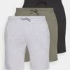 Pier One 3 Pack - Pyjamabroek - Black/Mottled Grey/Khaki 2 Pier One 3 Pack - Pyjamabroek - Black/Mottled Grey/Khaki -Mode Verkoop cfd63269131c47ba85b5a0772f5e7b9f