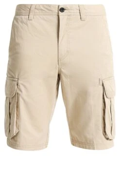 Pier One Shorts - Beige -Mode Verkoop d1a078e440d34491943b17384abf4cf6