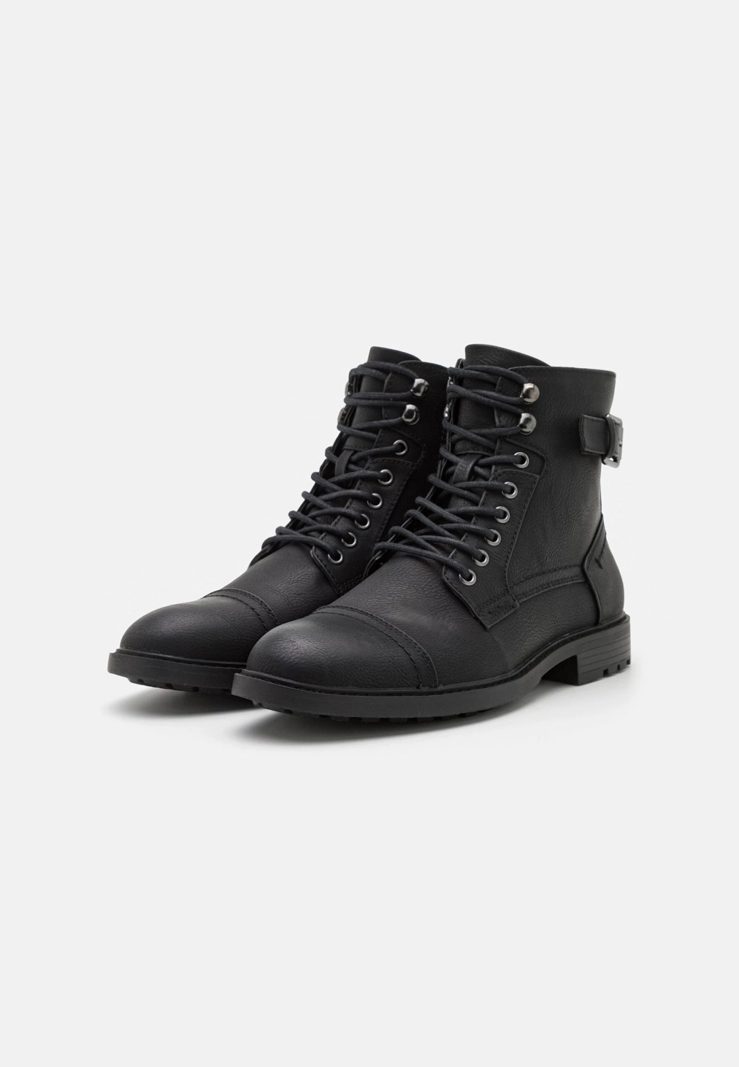 Pier One Veterboots - Black 4 Pier One Veterboots - Black - Afbeelding 2