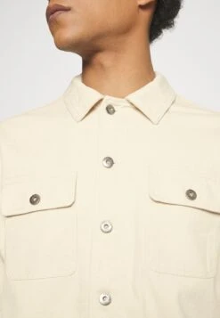 Pier One Undyed Twill- Spijkerjas - White -Mode Verkoop d72bf7cf76b04ba396f021941020b1bc