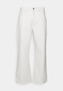 Pier One Carpenter Colored Twill- Straight Leg Jeans - Off-White -Mode Verkoop d7533d810f0b48a8bf600f689ec509b3