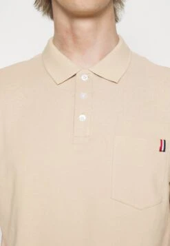 Pier One Tricolore Trim- Poloshirt - Beige -Mode Verkoop da9ebb752c2e49cfb0673935dd422caf