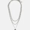 Pier One Unisex 3 Pack - Ketting - Silver-Coloured -Mode Verkoop dbd8bc1fb79744a7b2671d3ee603c185