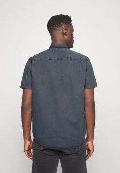 Pier One Overhemd - Blue-Grey -Mode Verkoop de6eac676ffe49579f368c1daedeaca4